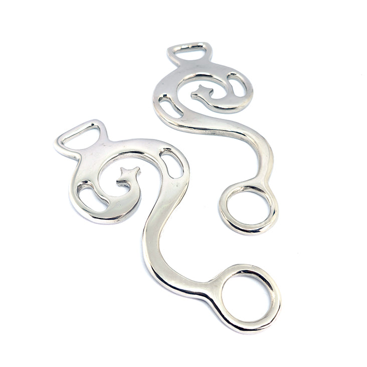 Baroque hackamore shanks (Seconds)
