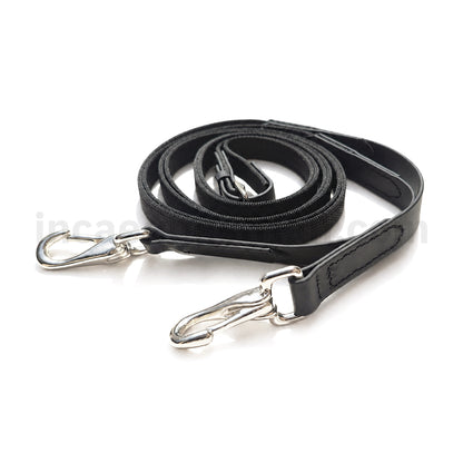 Clip-ended grippy reins for bridles, with secure trigger clips and a textured non-slip grip, from Inca Equestrian
