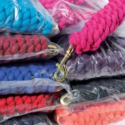 Cotton lead rope